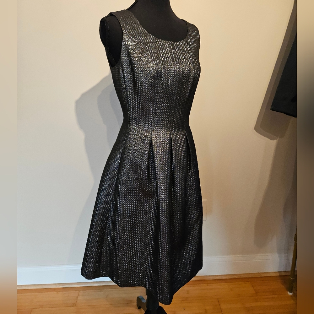 Nine West Black & Silver Party Dress